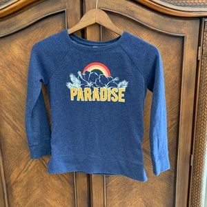4 for $10 Girls blue sweatshirt size medium
